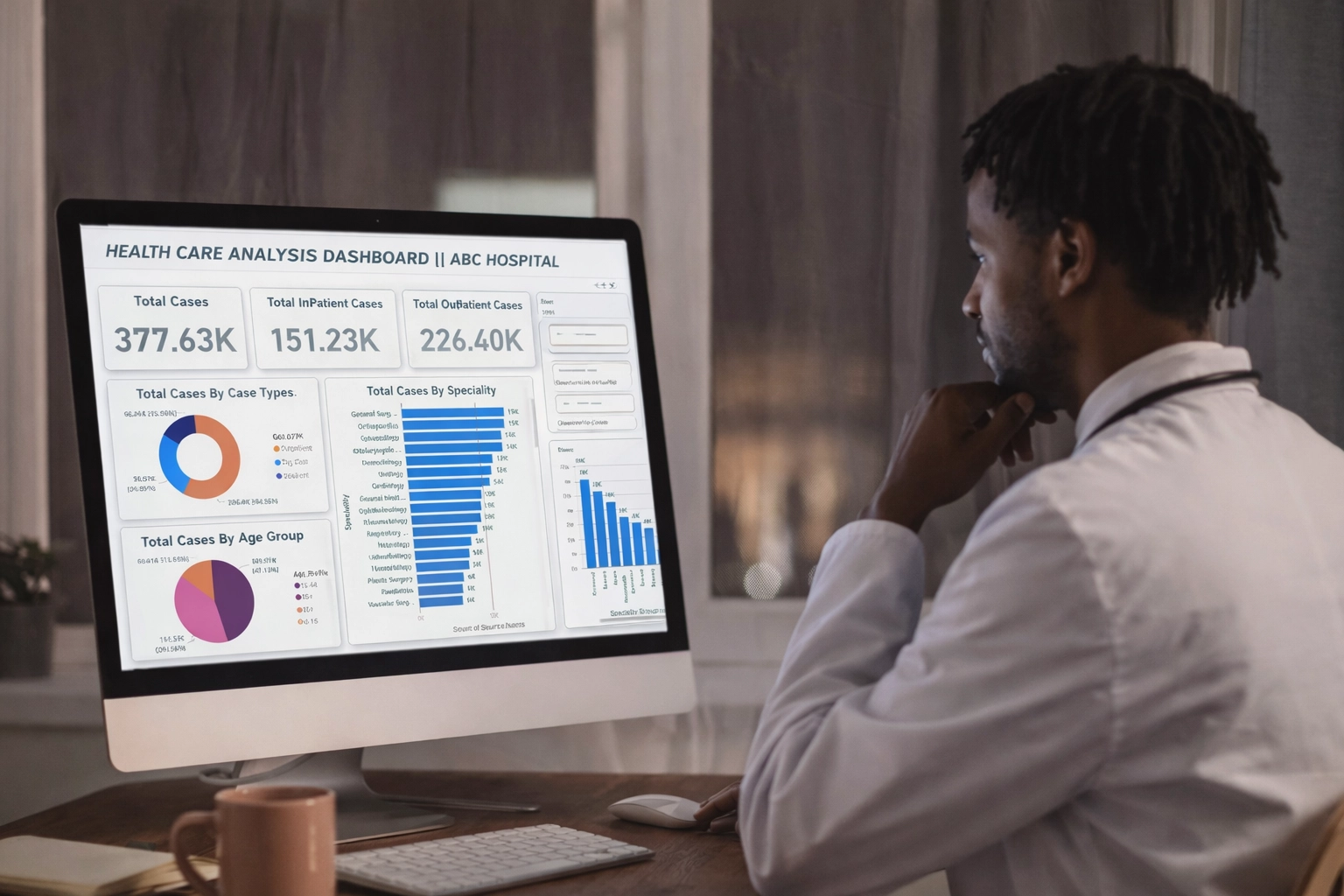 Data Visualization for Healthcare using Power BI