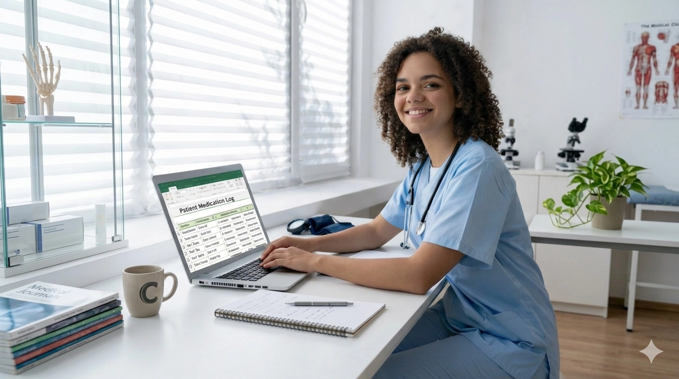 Advanced Data Analysis for Healthcare Using Excel